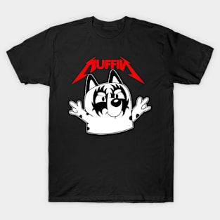 Muffin Bluey Metal T-Shirt